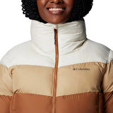 Puffect II Colorblock Kadın Kahverengi Outdoor Mont WL1195-224