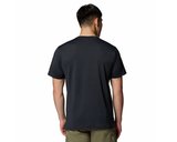 Columbia Tech Trail Utility Ss Crew Erkek Günlük Tişört 2118571010 Siyah