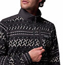 Columbia Erkek Outdoor Çeyrek Fermuarlı Polar Üst 2097741012 Siyah