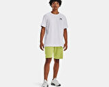 Under Armour Ua M Logo Emb Heavyweight Ss Erkek Günlük Tişört 1373997-100 Beyaz