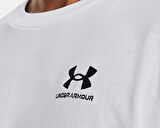 Under Armour Ua M Logo Emb Heavyweight Ss Erkek Günlük Tişört 1373997-100 Beyaz