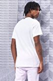 Nike Fantasy Graphic Unisex Tee White ince Jarse Pamuk Unisex Tişört Beyaz