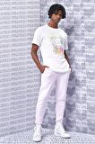 Nike Fantasy Graphic Unisex Tee White ince Jarse Pamuk Unisex Tişört Beyaz