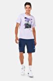 Nike Air Sportswear Rhythm Photo Tee Baskılı Erkek Tişört Mor