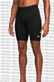 Nike Yoga Dri Fit Soft Tight Shorts Esnek Yumuşak Yapılı Cepli Siyah Tayt Şort