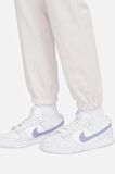 Nike Loose Fit Trousers Bol ve Uzun Kesim Kırık Beyaz Eşofman Altı DV