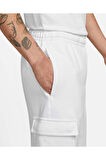 Nike Sportswear Style Essential Utility Kargo Cepli Erkek Eşofman Altı Beyaz