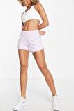 Nike Eclipse Flex 2 in 1 Running Shorts Taytlı Koşu Antrenman Şortu Lila