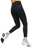 Nike Trainng Go Dri Fit İnfinaLock High Rise 7/8 Leggings 6 Cepli Toparlayıcı Yüksek Belli Reflektörlü Antrenman Taytı Siyah