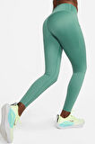 Nike Trainng Go Dri Fit İnfinaLock Full Length 6 Cepli Toparlayıcı Reflektörlü Antrenman Taytı Yeşil