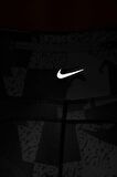 Nike Epic Fast Leggings Graphic 7/8 Baskılı Çok Cepli Toparlayıcı Tayt Siyah