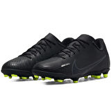 Nike Mercurial Vapor 15 Club FG/MG Junior Siyah Futbol Ayakkabısı