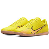 Nike Mercurial Vapor 15 Club IC Mens Indoor Football Cleats Yellow Erkek Salon Futbol Ayakkabısı Sarı