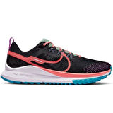 Nike React Pegasus Trail 4 Erkek Siyah Arazi Yürüyüş Koşu Ayakkabısı