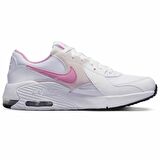 Nike Air Max Excee Lether Sneaker Hakiki Deri Günlük Spor Ayakkabı Beyaz Pembe
