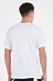Nike Sportswear High Summer Graphic Short Sleeve Tee White Unisex Tişört Beyaz
