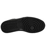 Nike Air Jordan 1 Low Leather Sneaker Hakiki Deri Erkek Günlük Spor Ayakkabı Siyah