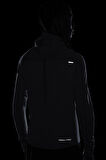 Nike Therma Fit Adv Run Division Pnncle Mid Hoodie Kapüşonlu Reflektörlü Erkek Koşu Sweatshirt Mavi