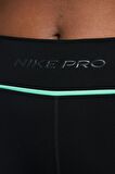 Nike Pro Dri-FIT Mid Rise 7 İnç Membershp Kadın Siyah Kısa Tayt