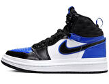 Nike Jordan Acclimate Sneaker Hakiki Deri Siyah Mavi Bilekli Jordan Spor Ayakkabı