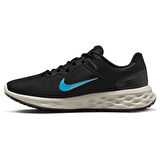 Nike Revolution 6 Nn Walk Run Shoes Erkek Yürüyüş Koşu Ayakkabısı Siyah Mavi