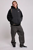 Nike Sporswear Club Fleece Winterized Reversible Sythetic Fill Full-Zip Çift Traflı Erkek Bol Kesim Peluş Sentetik Dolgu Yelek Kahve-Siyah