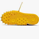 Nike Air Force 1 Mid Off-White SP AF1 Special Series Unisex Leather Sneaker Özel Seri Hakiki Deri Unisex Günlük Spor Ayakkabı Sarı