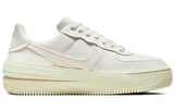Nike Air Force 1 PLT.AF.ORM Krem Kadın Spor Ayakkabı