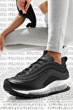 Nike Air Max 97 Reflector Leather Sneaker Hakiki Deri Reflektörlü Günlük Spor Ayakkabı Siyah