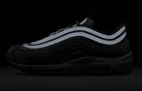 Nike Air Max 97 Reflector Leather Sneaker Hakiki Deri Reflektörlü Günlük Spor Ayakkabı Siyah