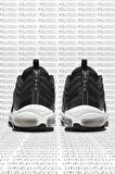 Nike Air Max 97 Reflector Leather Sneaker Hakiki Deri Reflektörlü Günlük Spor Ayakkabı Siyah