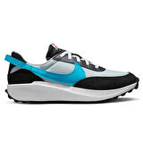 Nike Waffle Debut Leather Grey Sneaker Hakiki Deri Gri Spor Ayakkabı