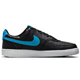 Nike Court Vision LO NN Black Sneaker Günlük Erkek Spor Ayakkabı Siyah Mavi