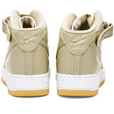 Nike Air Force 1 Mid '07 Limestone Leather Unisex Hakiki Deri Bilekli Sneaker Ayakkabı Yeşil