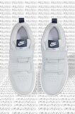 Nike Pico 5 Kids Walk Shoes Leather Bantlı Hakiki Deri Spor Ayakkabı Gri (Dar Kalıp)