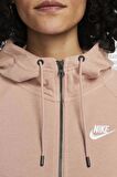 Nike Essential Full Zip Fleece Hoodie Rose Kapüşonlu Fermuarlı Sweatshirt