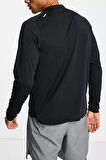 Nike Running Run Division Rise 365 Flash Black Reflektörlü Erkek Koşu Sweatshirt Siyah