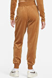 Nike Sportswear Velour High Rise Jogger A1 Kadın Kadife Eşofman Altı Kahve