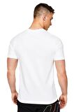 Nike Futura Club Multi Logo Sportswear Tshirt White Nike Logolu Beyaz Erkek Tişört