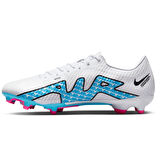 Nike Mercurial Zoom Vapor 15 FG/MG Erkek Soccer Shoes Krampon Beyaz