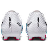 Nike Mercurial Zoom Vapor 15 FG/MG Erkek Soccer Shoes Krampon Beyaz