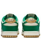 Nike Dunk Low Leather Women Sneaker Hakiki Deri Beyaz Yeşil Spor Ayakkabı Kadın