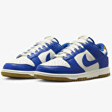Nike Dunk Low Leather Women Sneaker Hakiki Deri Beyaz Lacivert Spor Ayakkabı Kadın