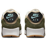 Nike Air Max 90  Leather Sneaker Green Hakiki Deri Unisex Günlük Spor Ayakkabı Yeşil
