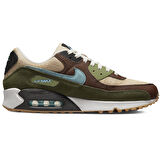 Nike Air Max 90  Leather Sneaker Green Hakiki Deri Unisex Günlük Spor Ayakkabı Yeşil