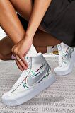 Nike Blazer Mid G S Leather Sneaker White Bilekli Beyaz Spor Ayakkabı