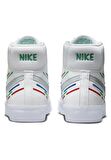 Nike Blazer Mid G S Leather Sneaker White Bilekli Beyaz Spor Ayakkabı