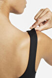 Nike Dri Fit Alate All U Light-Support Sports Bra Hafif Destekli Hafif Astarlı U Yakalı Kadın Spor Sütyeni Siyah