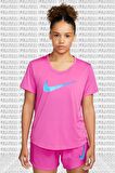 Nike Dri Fit Tee Training Running Tee Sırt Hava Panelli Koşu Spor Antrenman Tişörtü Fuşya