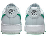 Nike Air Force 1 '07 Unisex Leather Hakiki Deri Sneaker Erkek Ayakkabı Beyaz Yeşil Swoosh